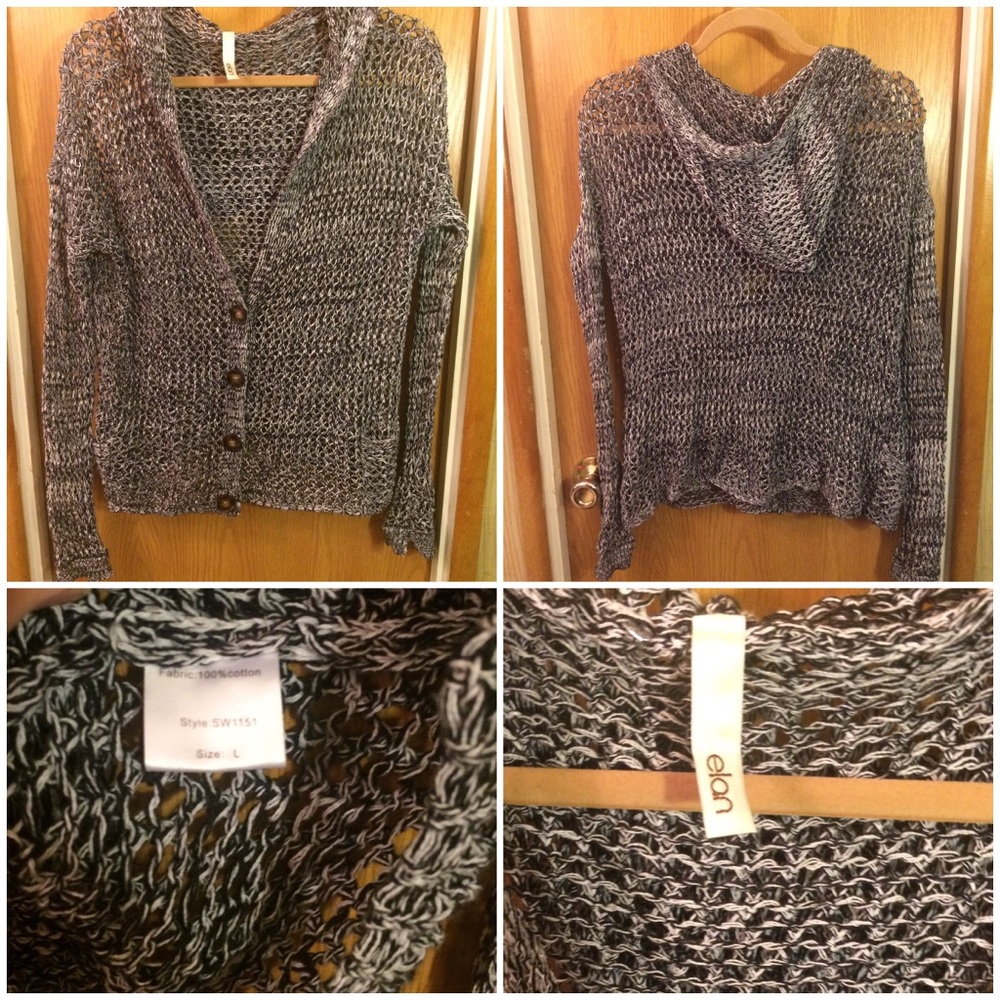 🖤NWOT Open Knit Elan Cardigan🖤